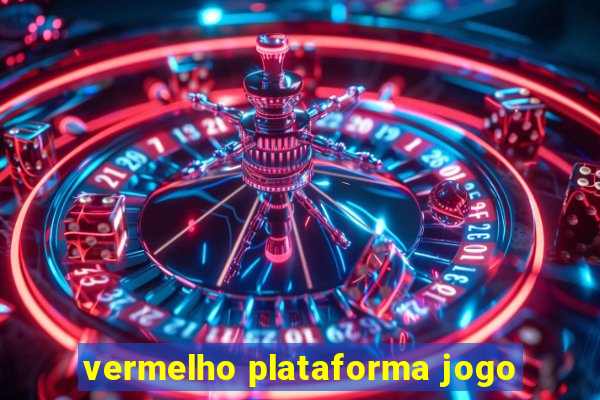 vermelho plataforma jogo